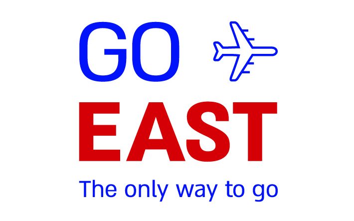 GO EAST Logo