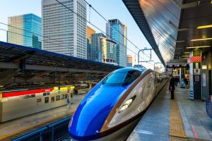 Shinkansen train